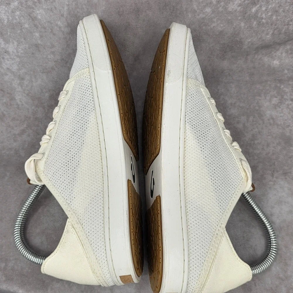 OluKai Pehuea Li White Perforated Mesh Slip On Sneaker Women's Size 9 Shoes